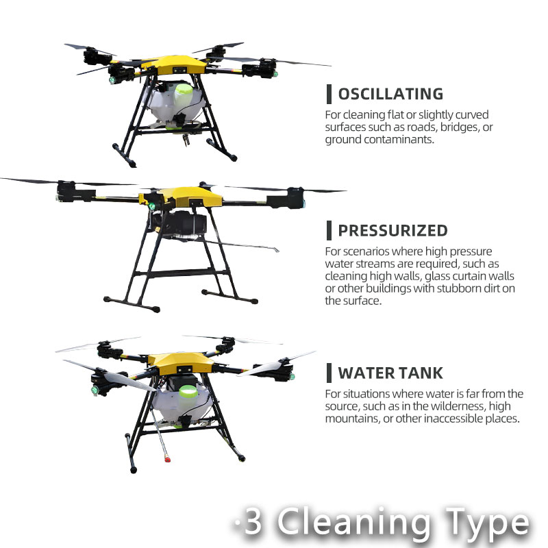 HZH CL30 Cleaning Drone - with 30-Liter Capacity Water Tank