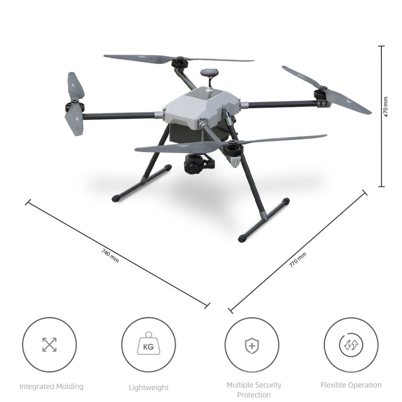 HZH C491 Inspection Drone - 120 Minutes of Maximum Endurance