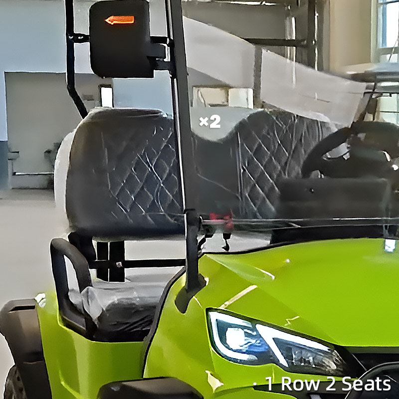 FYD-GL-C2 Green 2 Seater Golf Cart